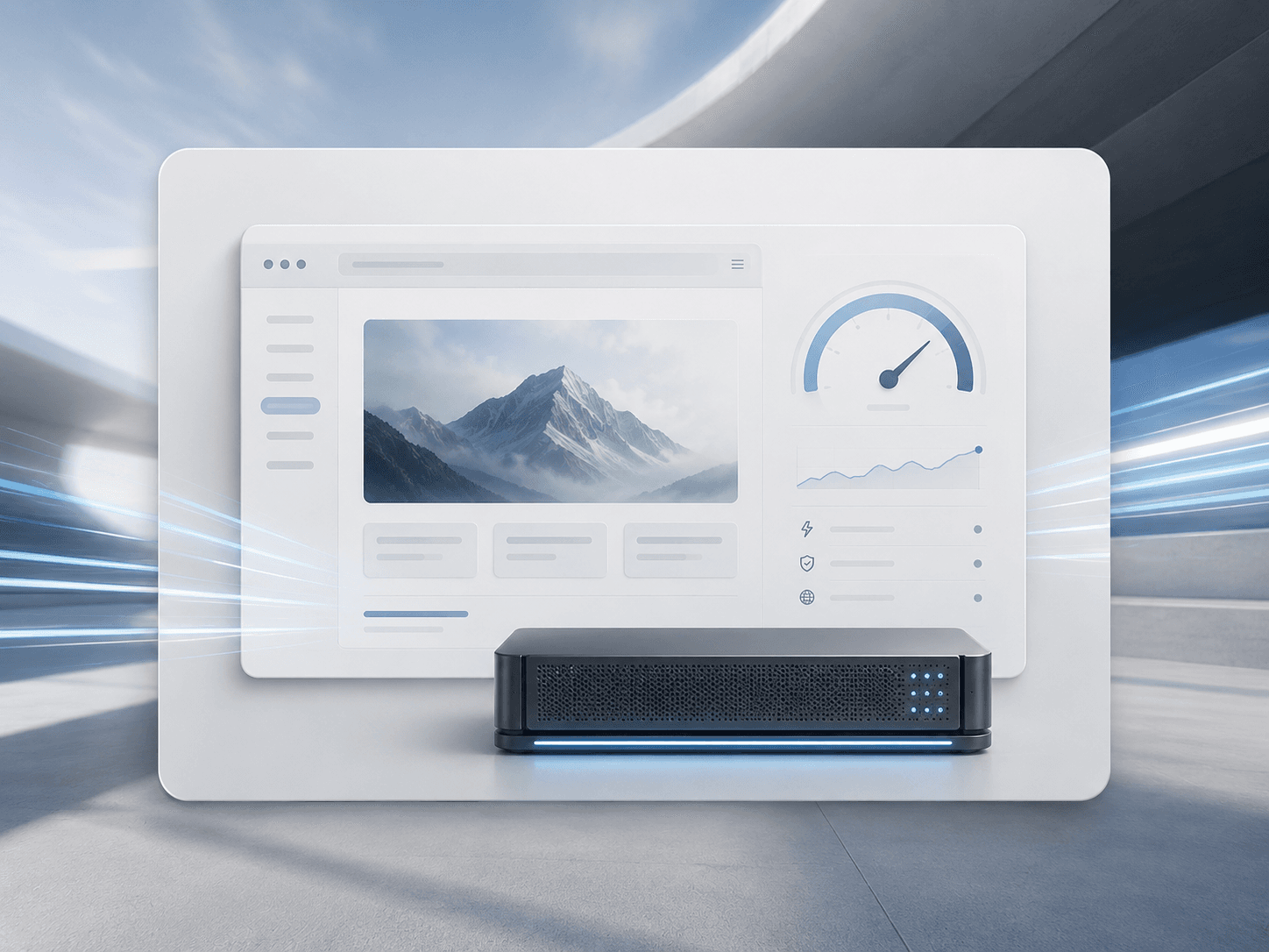 High Performance Website Hosting mit Monitoring und stabiler Infrastruktur
