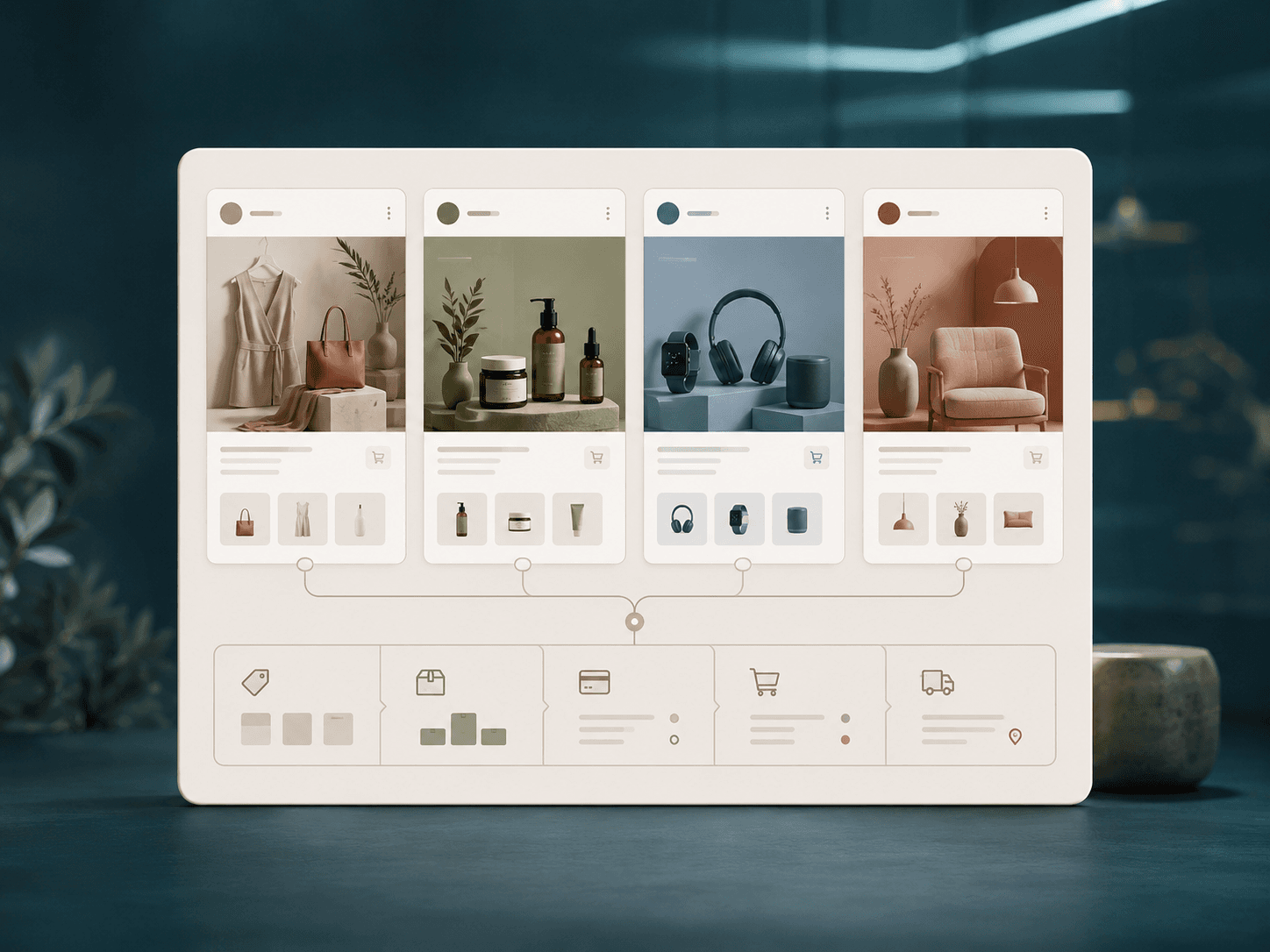 Multi-Brand E-Commerce Infrastruktur mit Produktdaten, Feeds und Integrationen